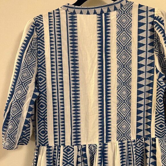 YAS Yasanine midi dress sz S - Picture 6 of 10